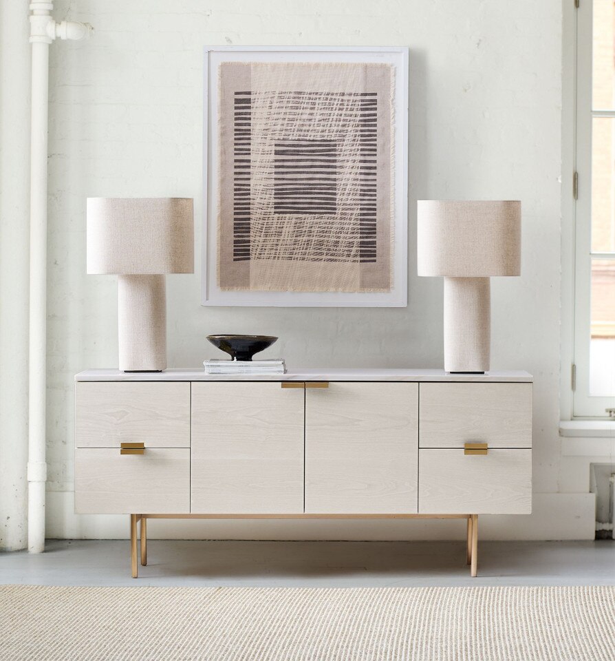 Delphine Sideboard (160 cm) - Feather Grey